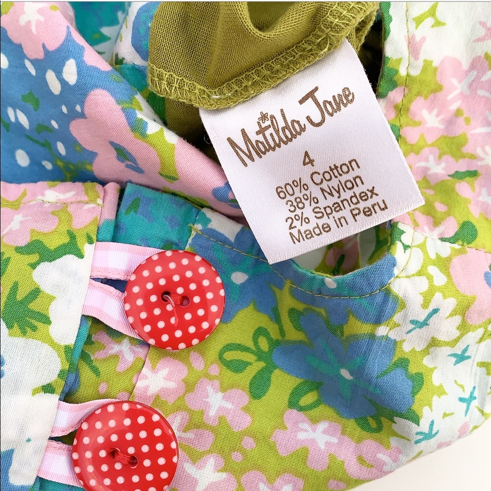 Matilda Jane Layla Lace Floral Dress Sleeveless - Picture 7 of 7